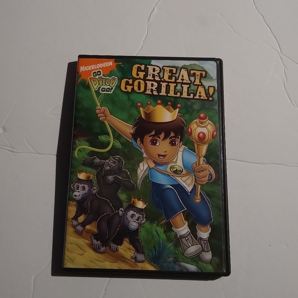 Diego Great Gorilla And Dora the Explorer Christmas Carol DVDS - Picture 5 of 6
